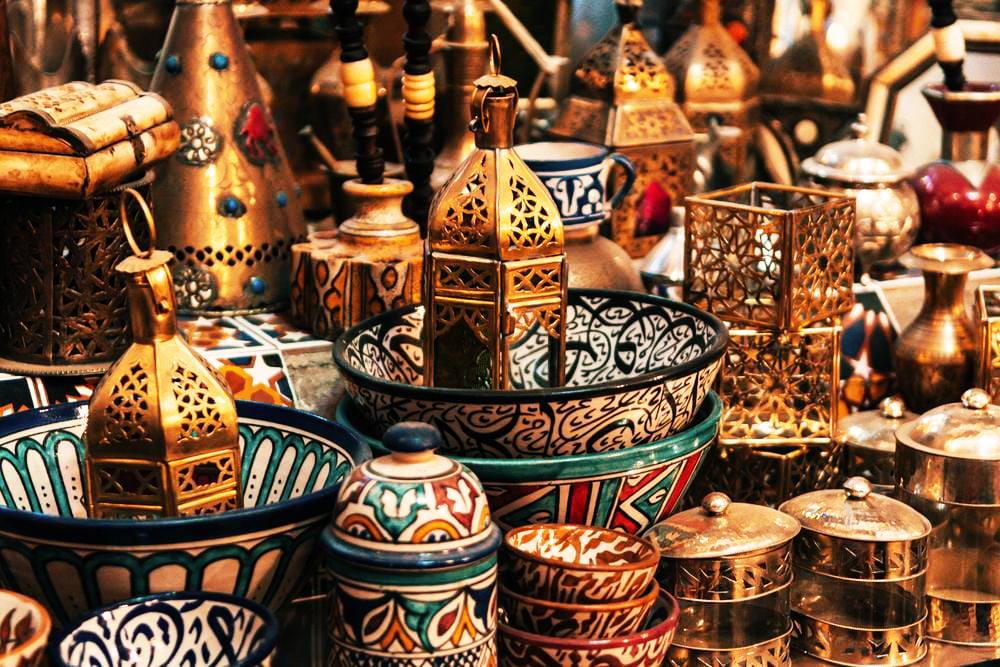 Ensemble Artisanal in Marrakech, a hub for traditional Moroccan crafts and artisans