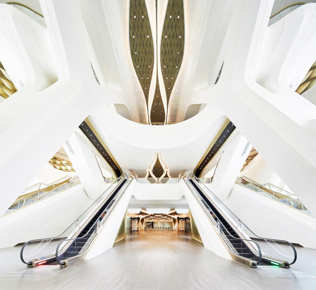 KAFD Metro Zaha Hadid