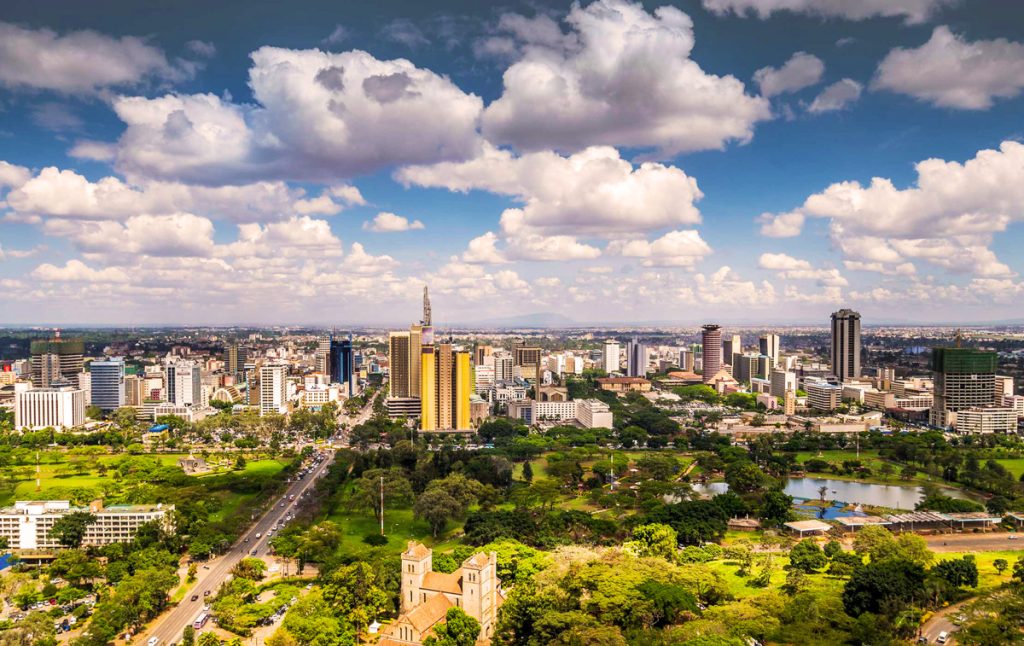 Nairobi skyline