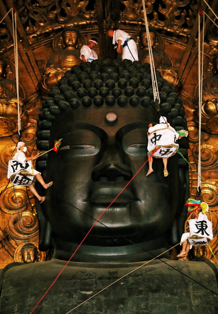 The Great Buddha of Tōdai-ji in Nara, one of Japan’s most iconic cultural treasures
