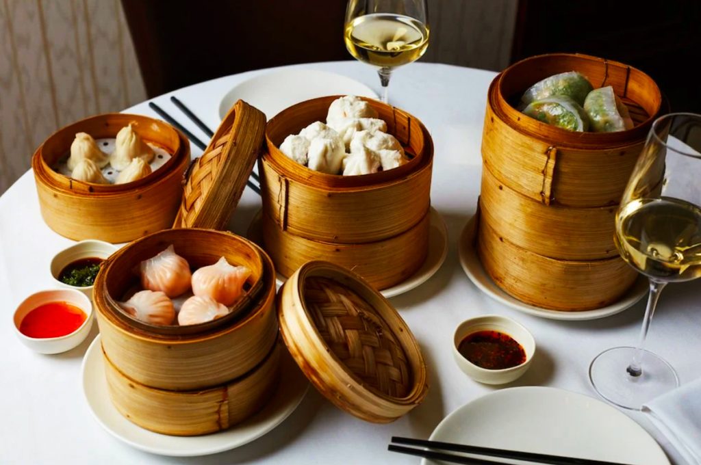 Traditional Cantonese dim sum served fresh in Guangzhou