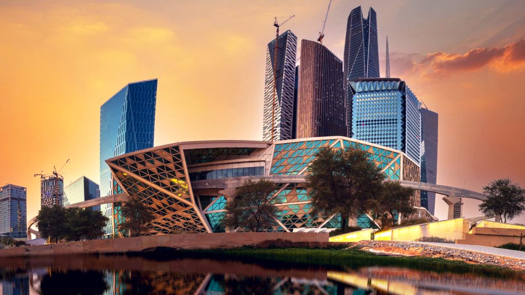 King Abdullah Financial District (KAFD) in Riyadh