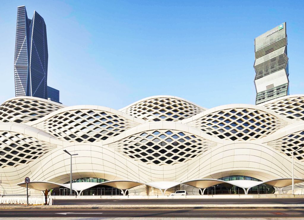 KAFD Metro Zaha Hadid