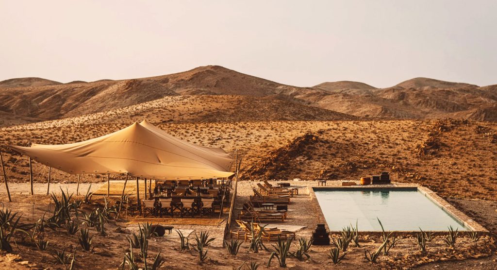 Scarabeo Camp in the Agafay Desert