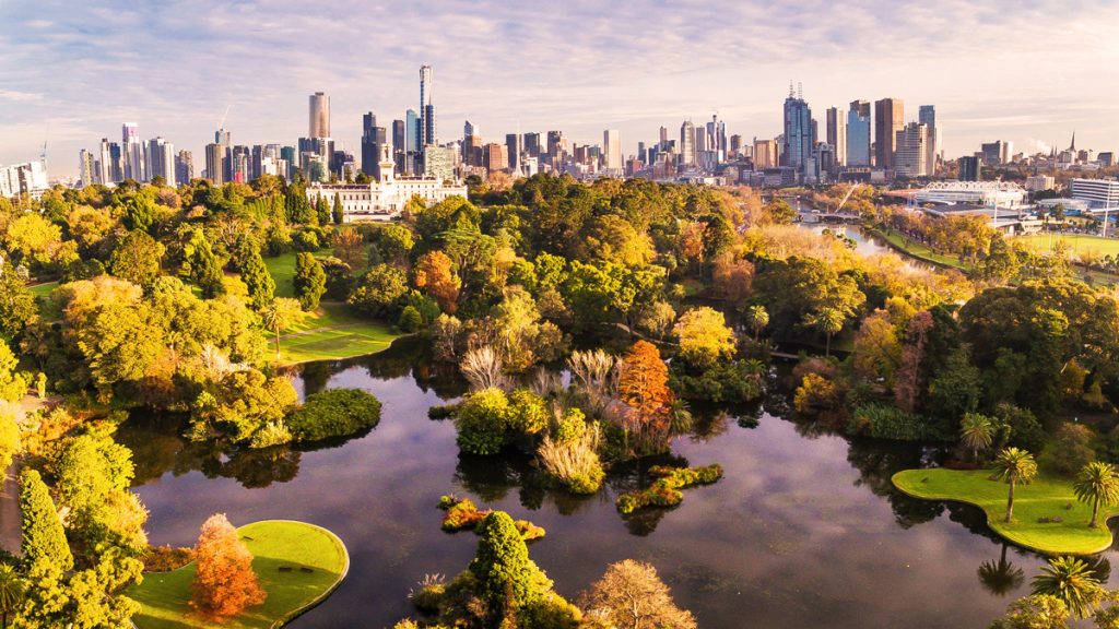 Royal Botanic Gardens – 94 acres of tranquility in the heart of the city.