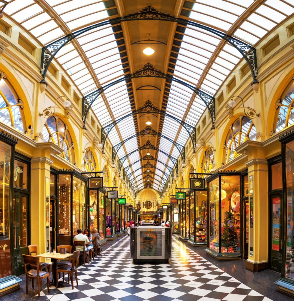 Arcades of Melbourne Australia