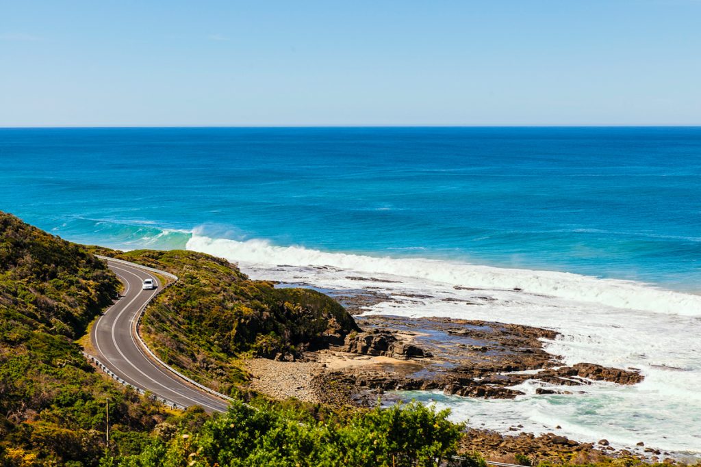 Great Ocean Road near Melbourne Australia