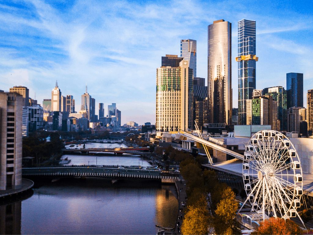 Cityscape of Melbourne