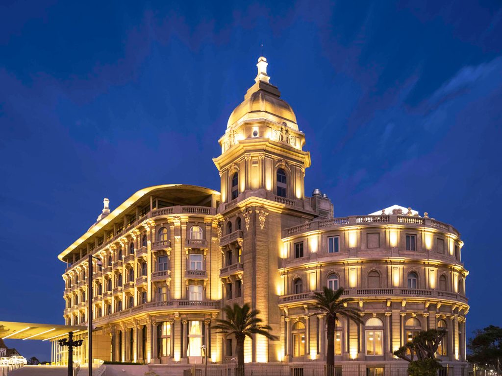 A historic beachfront palace offering elegance and indulgence