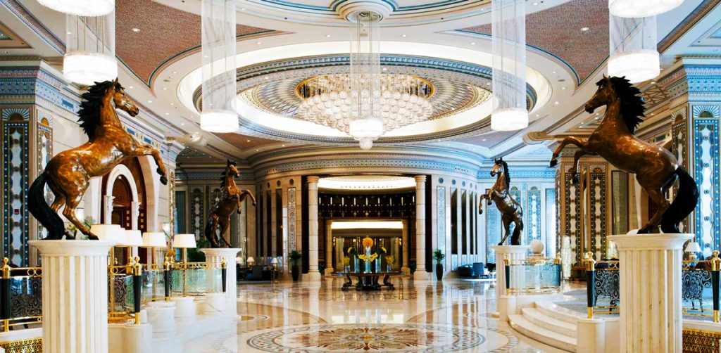Ritz Carlton Riyadh lobby