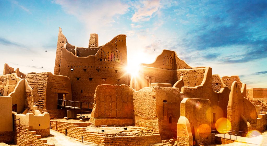 Diriyah mud brick city