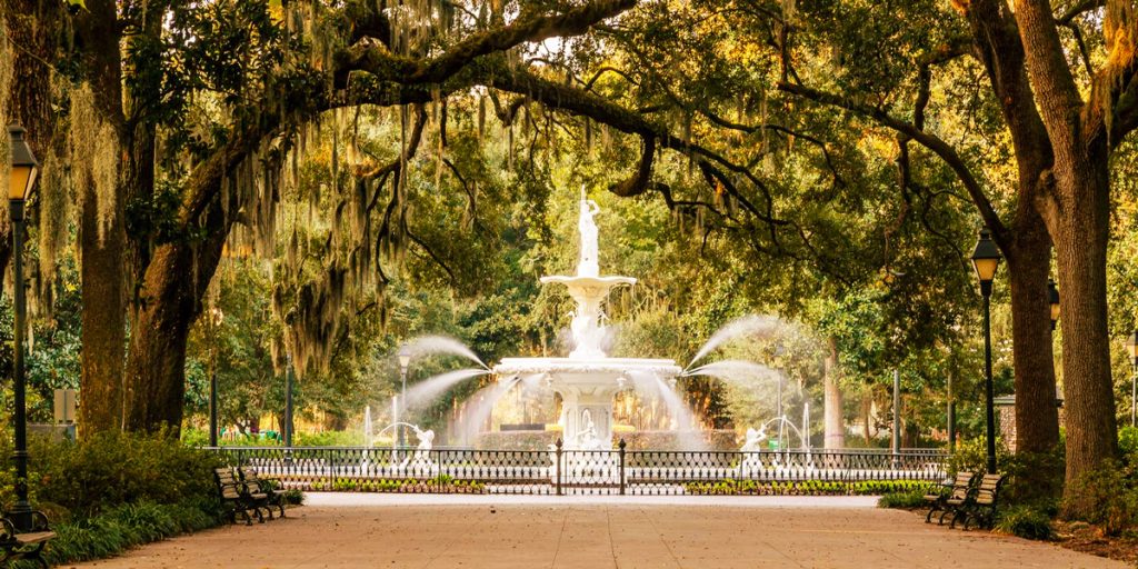 Forsyth Park fountain