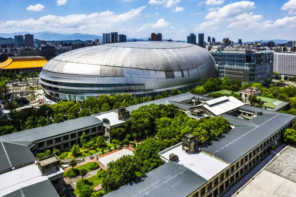 Songshan Cultural and Creative Park in Taipei, a dynamic center for art, design, and innovation