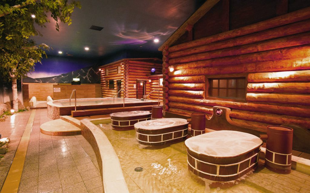Spa World in Osaka, a famous onsen theme park with global-style baths