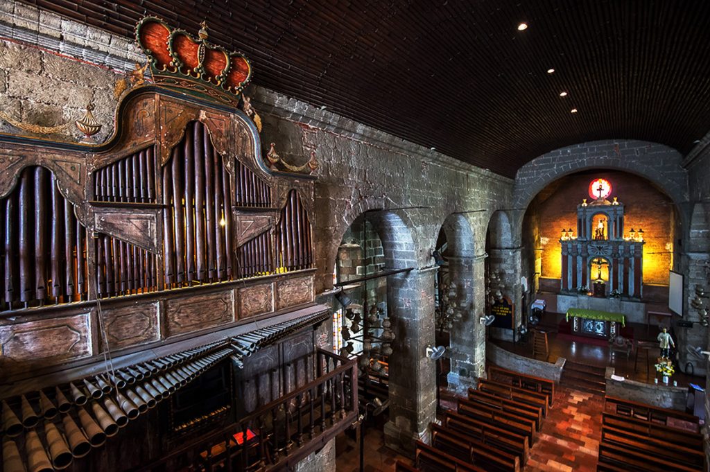 A rare 19th-century organ made entirely of bamboo pipes
