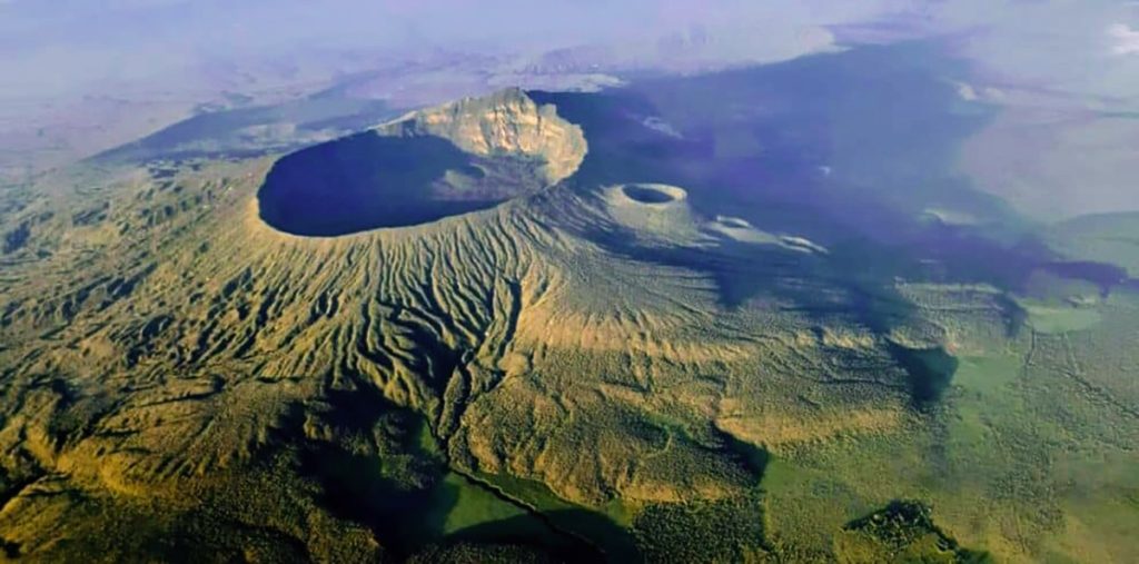 dormant volcano perfect for a day hike with rewarding crater views
