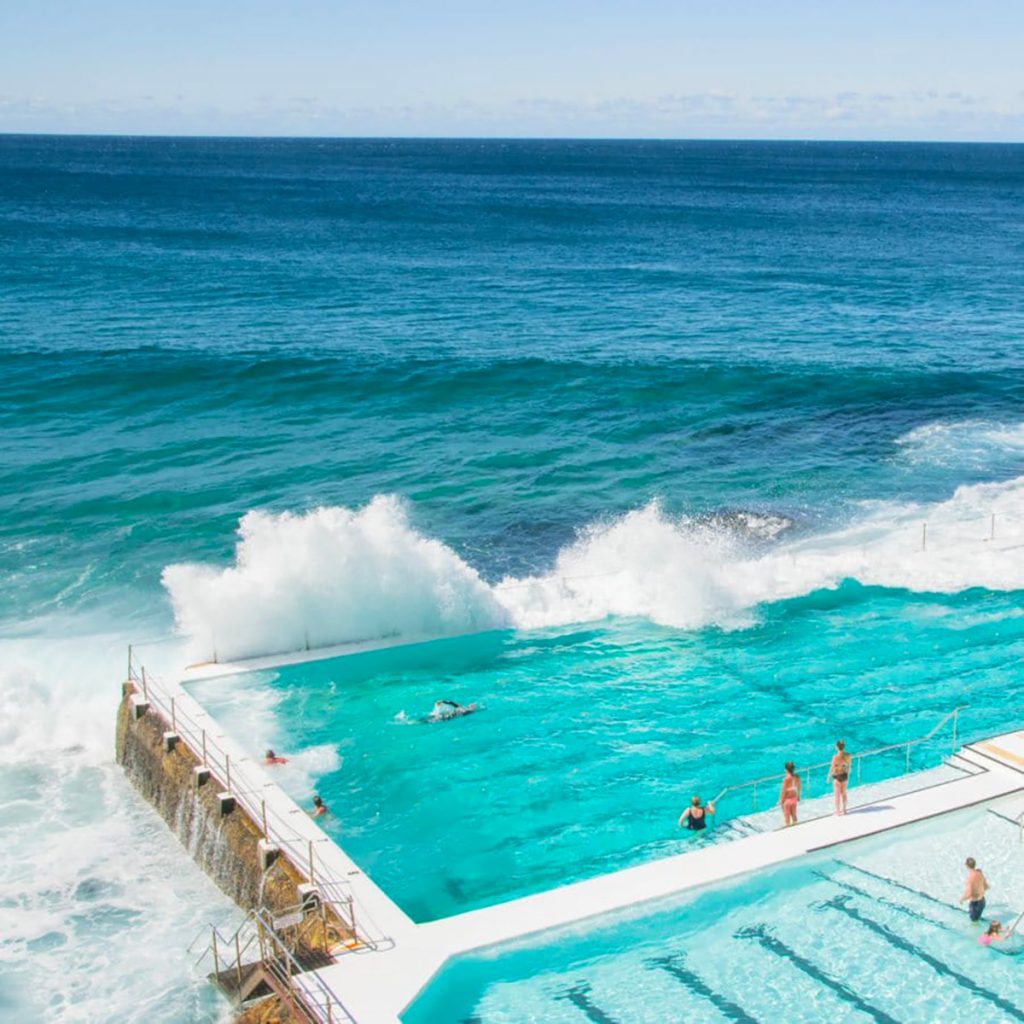 Outdoor swimming pool