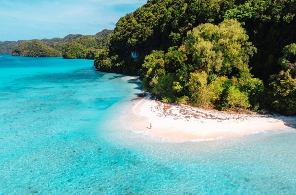 small beach Palau 